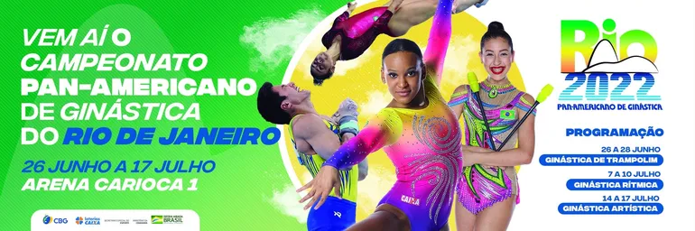 Pan-Americano de Ginástica começa neste final de semana