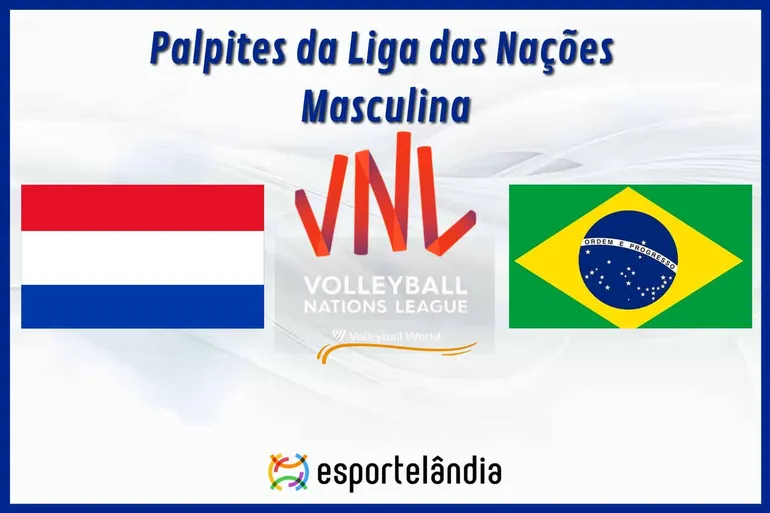 Palpites vôlei: Holanda x Brasil – Horário e onde assistir – Liga das Nações – 18/06
