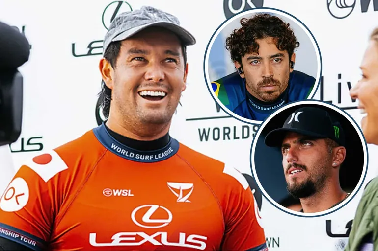 (Vídeo) Japonês tira 10, bate Yago Dora e Filipe Toledo e é campeão com feito INÉDITO