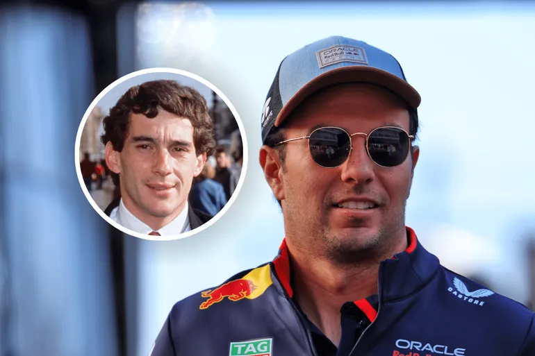 Sérgio Pérez usa Ayrton Senna e monta piloto de Fórmula 1 perfeito