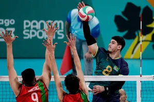 Vôlei masculino Brasil ATROPELA México e classifica no Pan