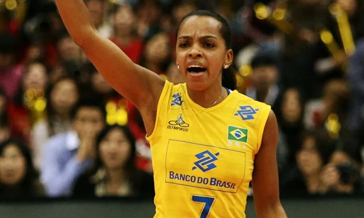 Fofão levantadora da seleção brasileira