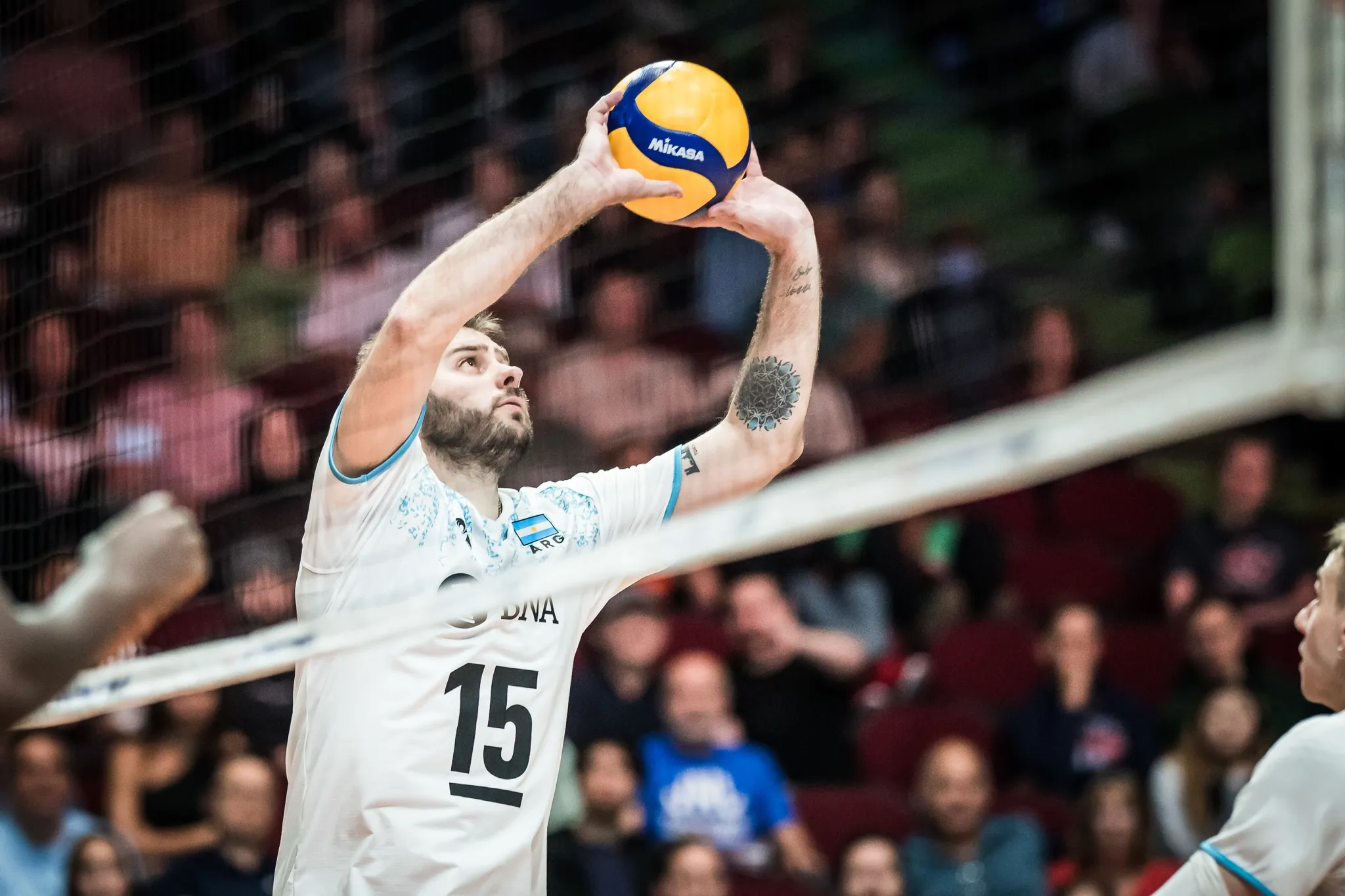 Luciano De Cecco pela Argentina