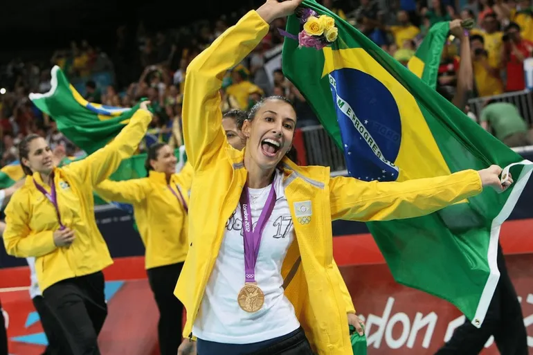 Sheilla Castro foi ouro nas Olimpíadas de Pequim 2008 e Londres 2012. (Reprodução/Instagram @sheillacastro)