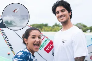 Inspiração nos aéreos! Sophia Medina acerta manobra e agradece Gabriel