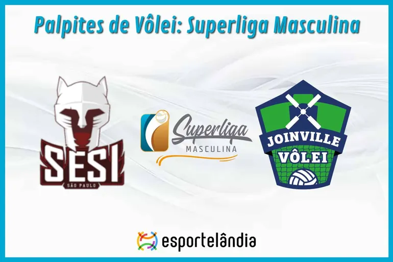 Palpites Vôlei: Sesi Bauru x Joinville – 22/04/2024 – Superliga Masculina