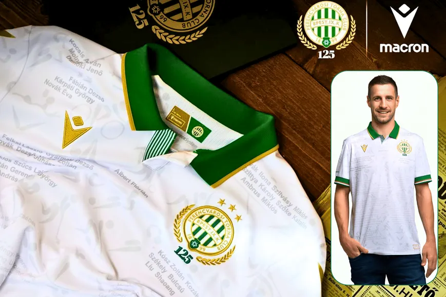 Camisa Ferencv&aacute;ros (anivers&aacute;rio) (2024-25)
