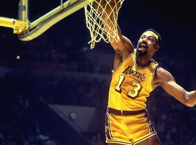 Wilt Chamberlain Los Angeles Lakers