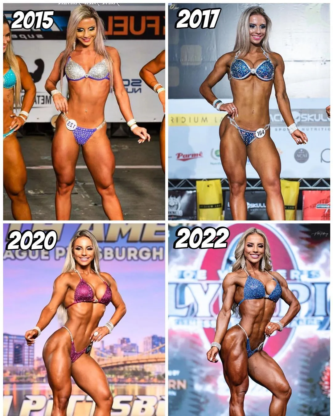 Isa Pereira Nunes história, campeonatos e títulos no fisiculturismo