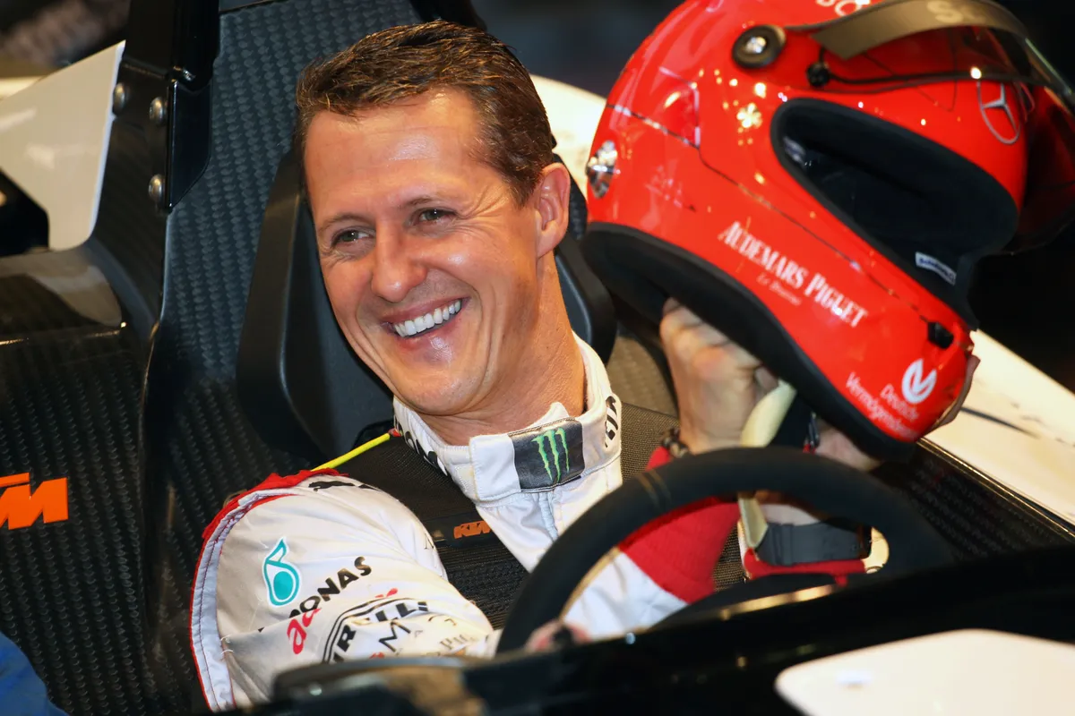 Michael Schumacher em ação (Iconsport)