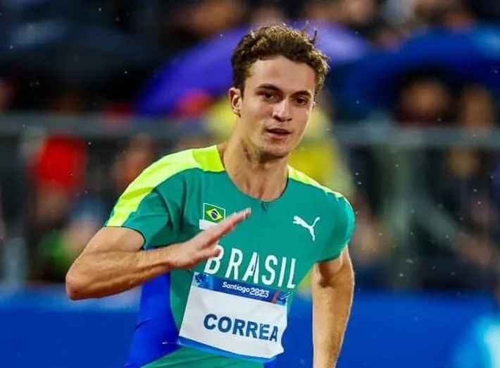 Campeão mais jovem do atletismo no Pan, Renan Gallina quebrou tabu de mais de 20 anos em 2023