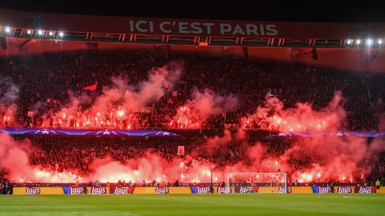 O PSG está em primeiro na lista das maiores torcidas da França