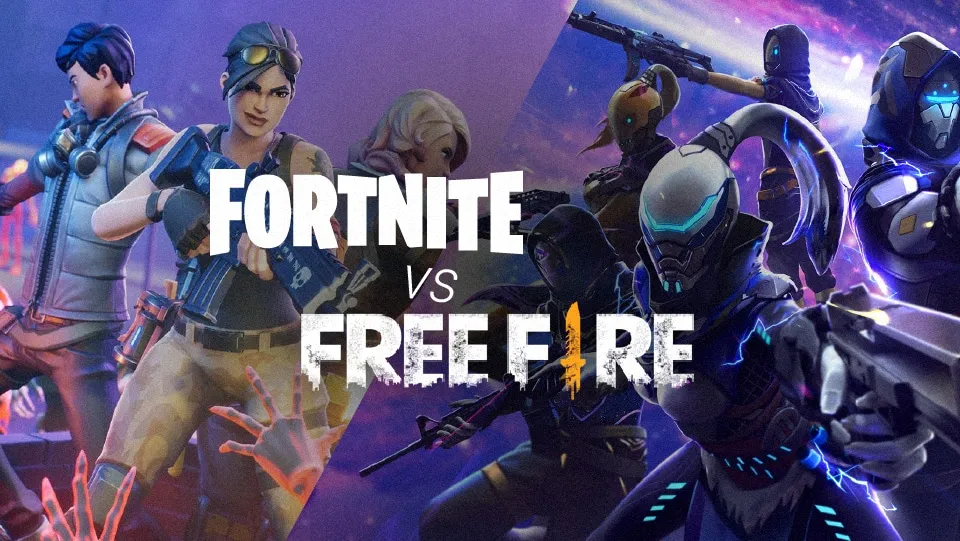 Fortnite vs Free Fire (2025): veja comparativo entre os dois jogos