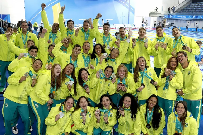 Natação foi o esporte de destaque do Brasil nos Jogos Pan-Americanos