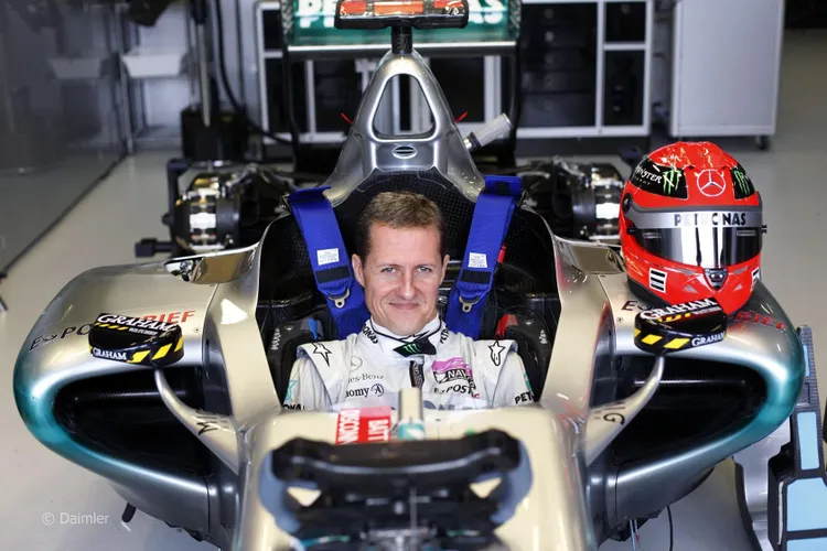 Michael Schumacher na Mercedes
