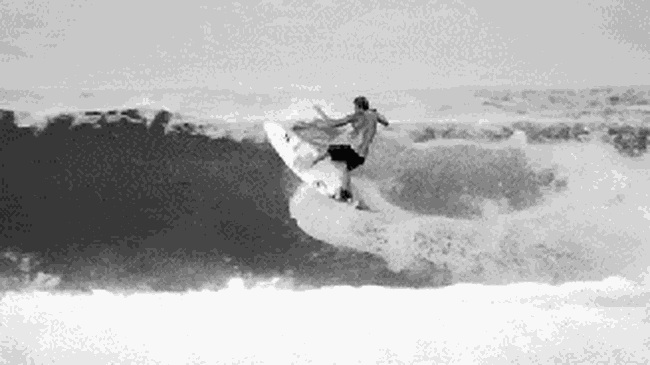 Floater manobra de surf