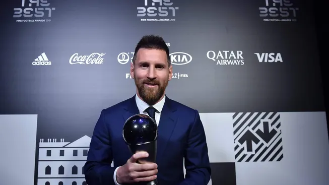 Lionel Messi melhor jogador do mundo de 2019
