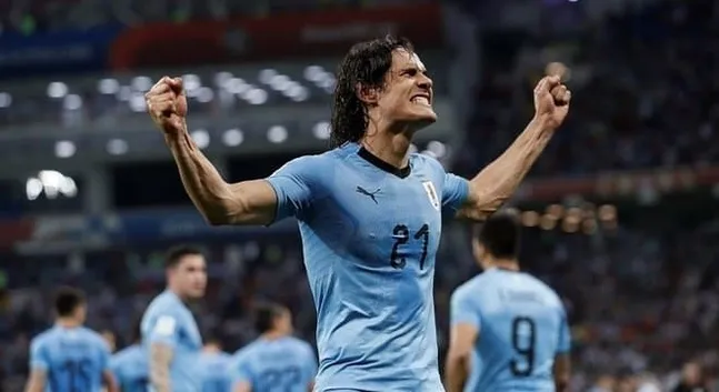 Camisa do Uruguai em 2018