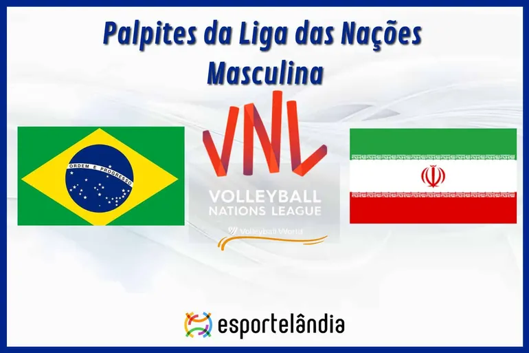 Palpites vôlei: Brasil x Irã – Horário e onde assistir – Liga das Nações – 06/06