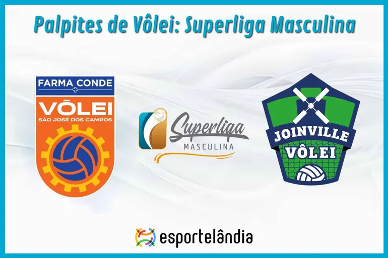 Palpites Vôlei: São José x Joinville – 26/03/2024 – Superliga Masculina