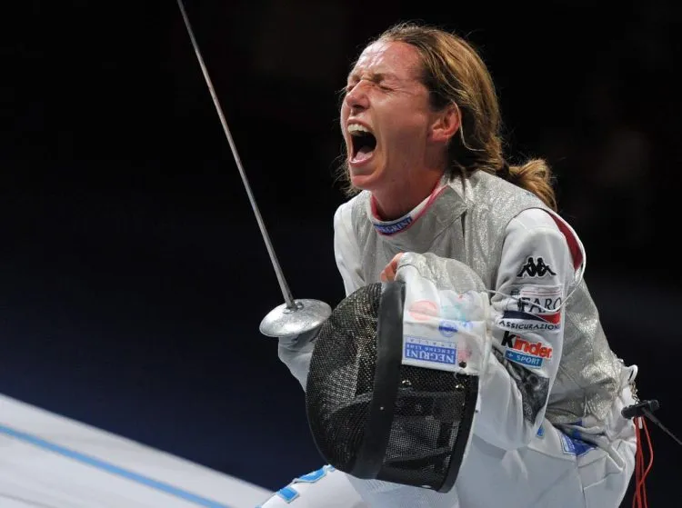 Valentina Vezzali é considerada a maior esgrimista de todos os tempos