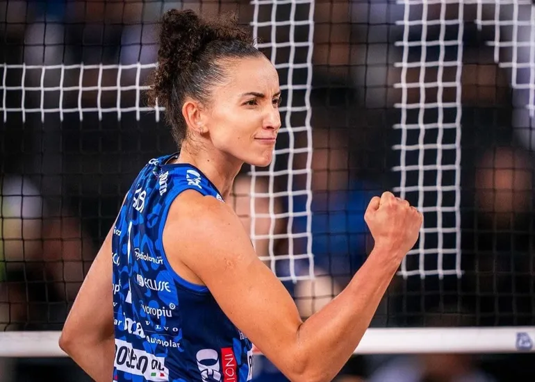 Com mais uma atuação de gala, Gabi Guimarães mostra por que é a dona da Itália