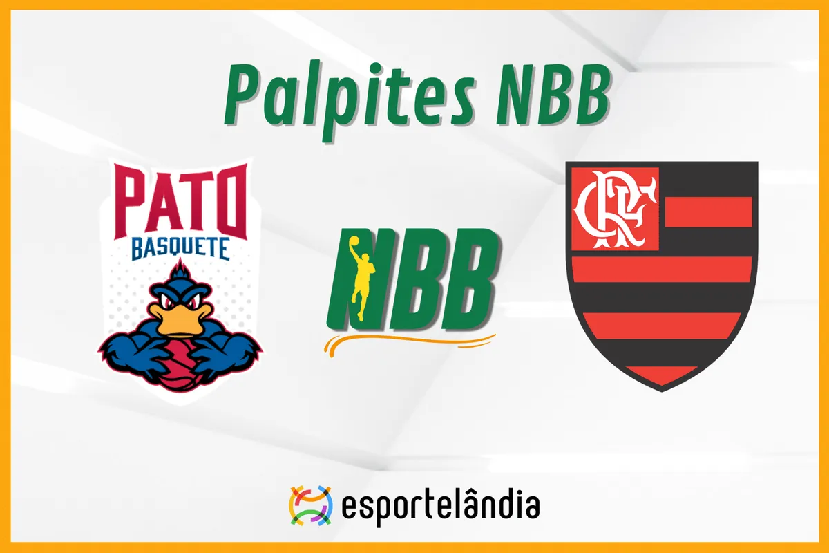 Palpites basquete: Pato Basquete x Flamengo &ndash; NBB &ndash; 13/01/2024