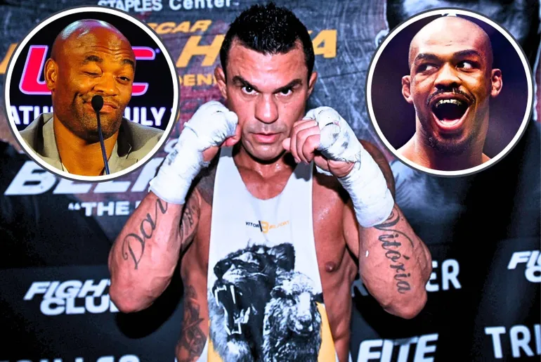 Anderson Silva: “Belfort não quis quebrar o braço do Jon Jones no UFC”; Vitor explica decisão