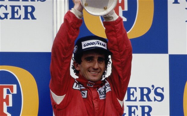 Alain Prost melhor piloto de Fórmula 1