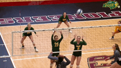 Bloqueio no voleibol