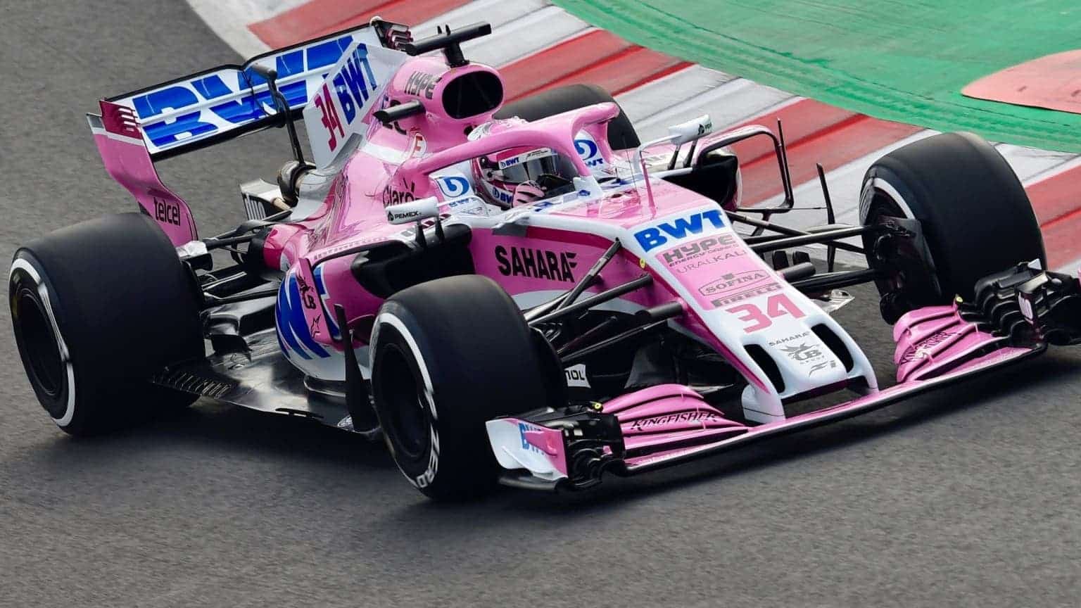 Carro da Force India na Fórmula 1