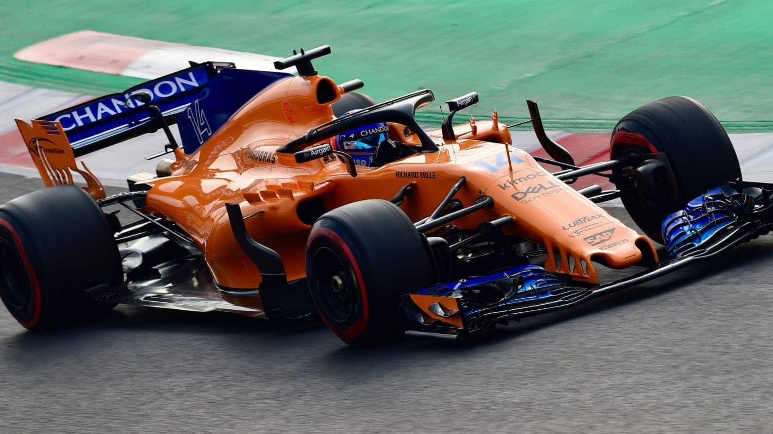 Carro da McLaren, equipe de Fórmula 1
