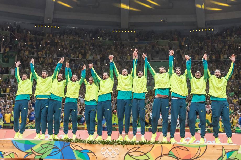 Brasil tricampeão olímpico vôlei masculino