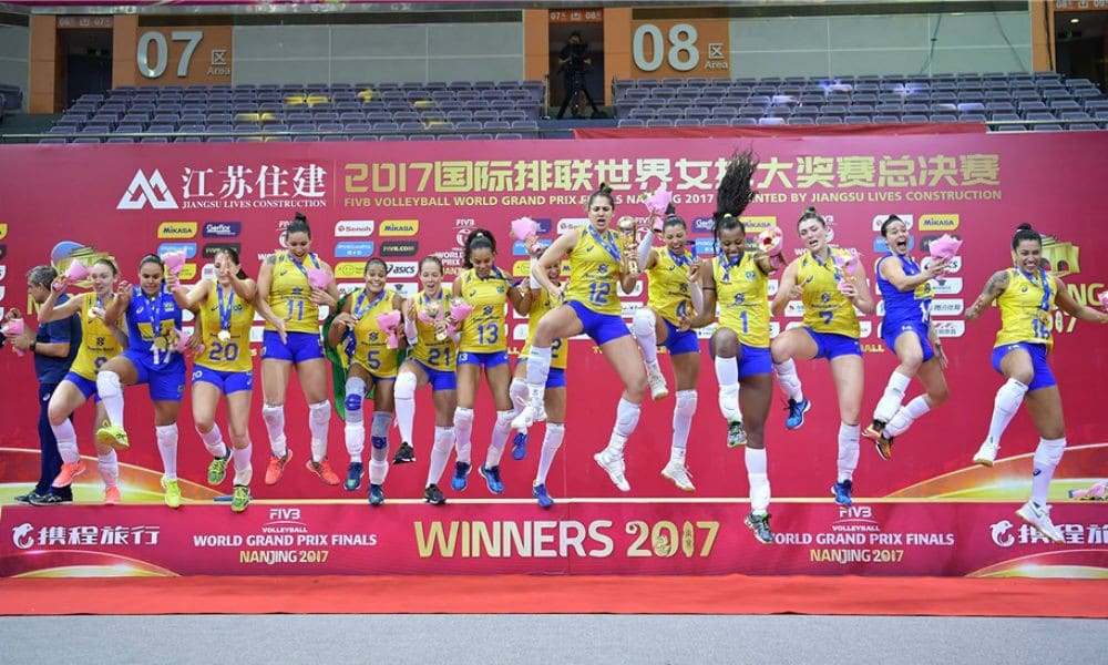 Brasil campeão do Grand Prix de vôlei