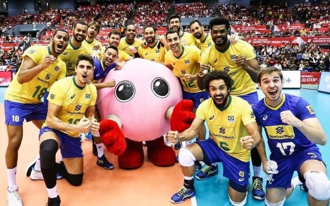 Brasil tricampeão da Copa do Mundo de Vôlei Masculino