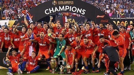 Chile campeão da Copa América Centenário 2016