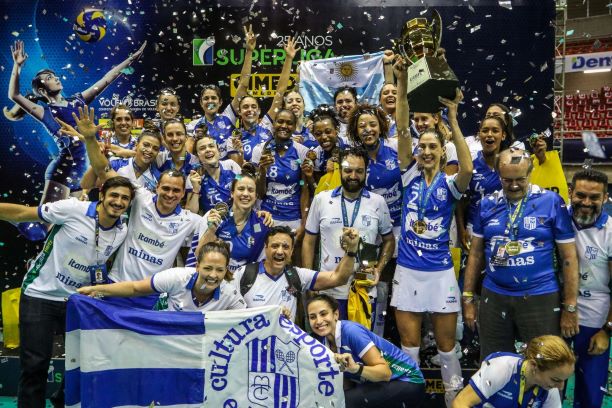 Minas campeã da Superliga Feminina de Vôlei 2018/2019
