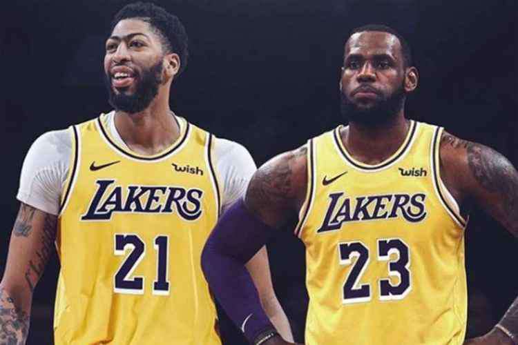 Anthony Davis e LeBron James