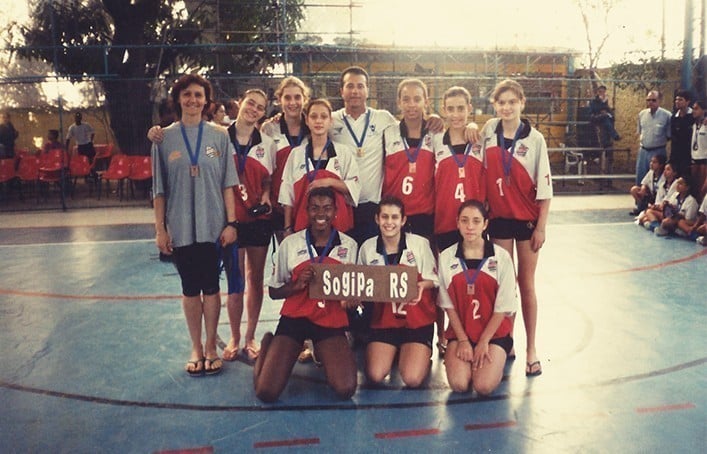 Fernanda Garay no Sogipa