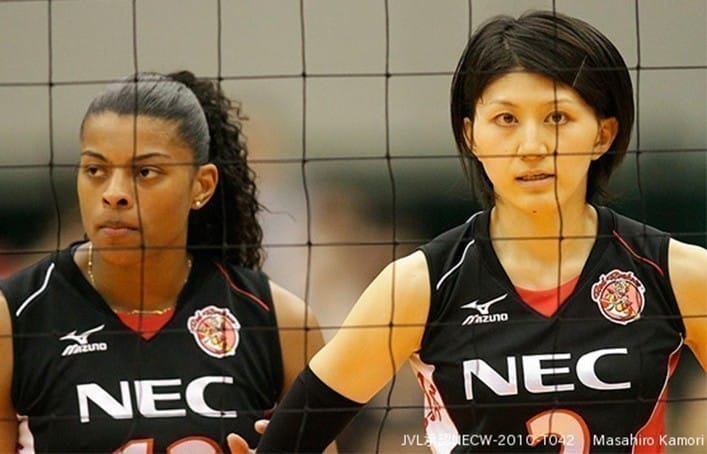 Fernanda Garay no vôlei japonês