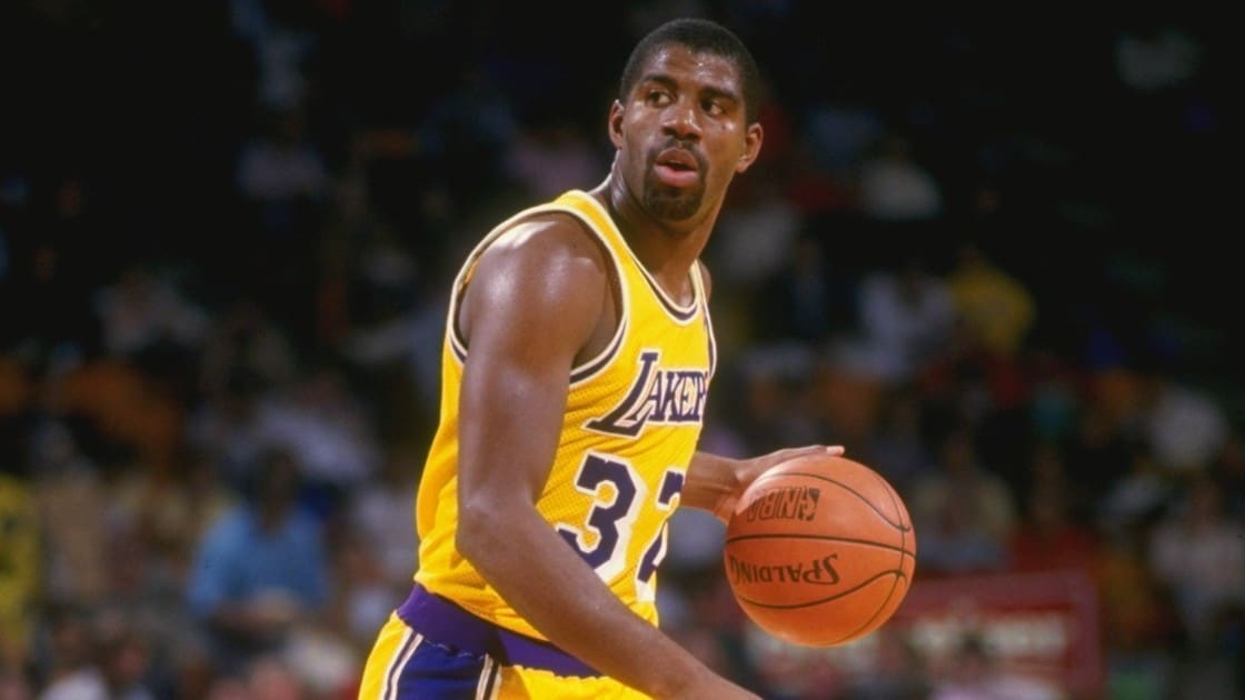 Magic Johnson Los Angeles Lakers