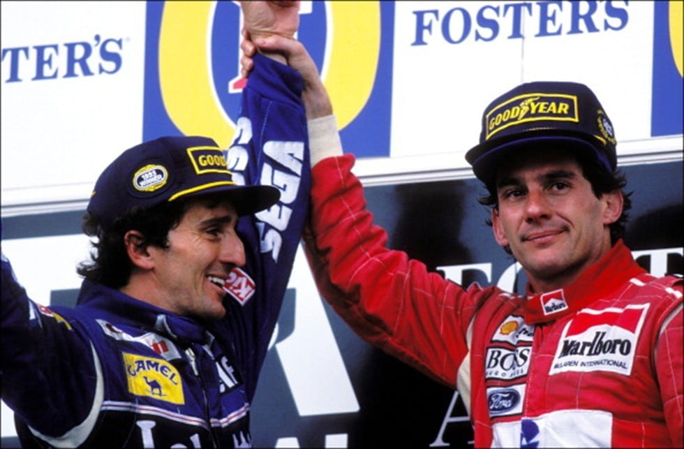 Alain Prost na Williams