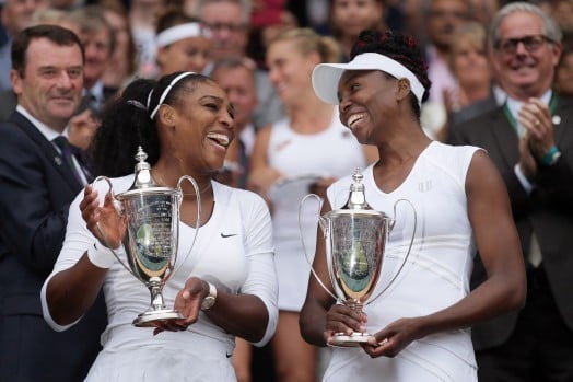 Serena e Venus Williams campeãs em Wimbledon