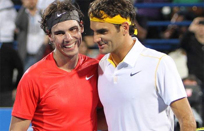 Rafael Nadal e Roger Federer maiores rivalidades do tênis