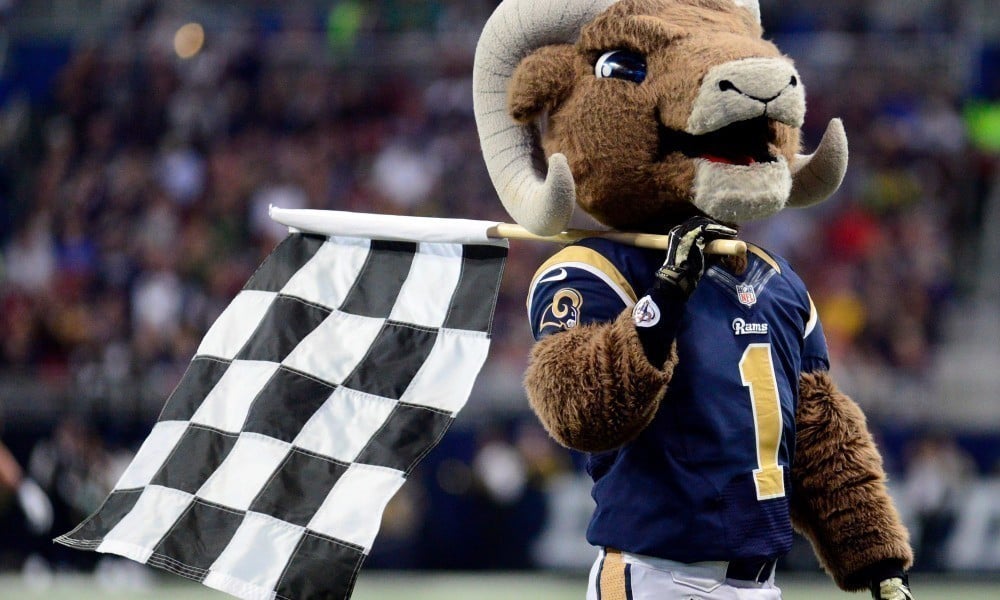 Rampage mascoste do Los Angeles Rams