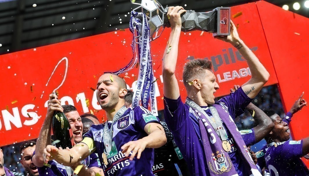 Anderlecht maior campeão do Campeonato Belga