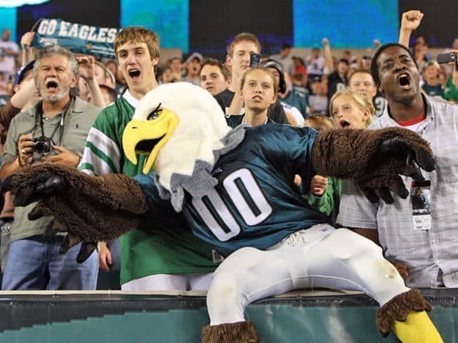 Swoop mascote do Philadelphia Eagles