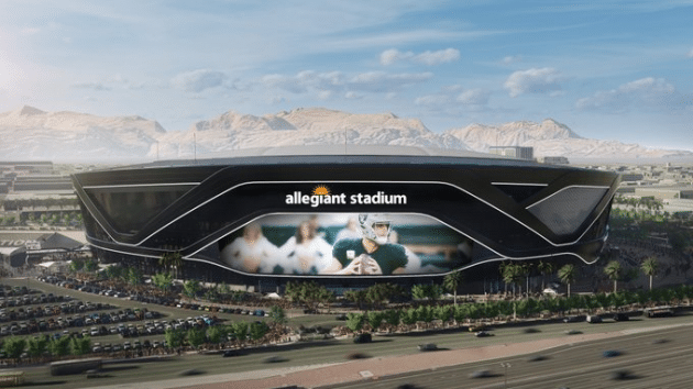 Allegiant Satadium estádio do Las Vegas Raiders