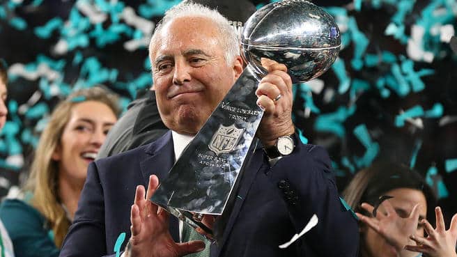 Dono do Philadelphia Eagles Jeff Lurie