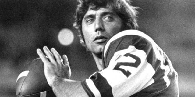 Joe Namath quarterback do New York Jets